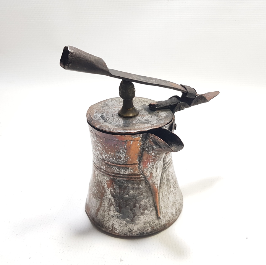 OSMANLI DÖNEMİ EDİRNE İŞİ NADİR KAHVE CEZVESİ