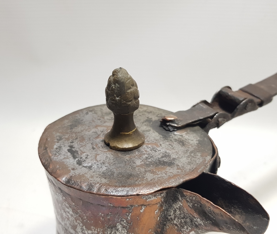 OSMANLI DÖNEMİ EDİRNE İŞİ NADİR KAHVE CEZVESİ