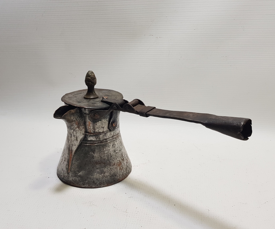 OSMANLI DÖNEMİ EDİRNE İŞİ NADİR KAHVE CEZVESİ