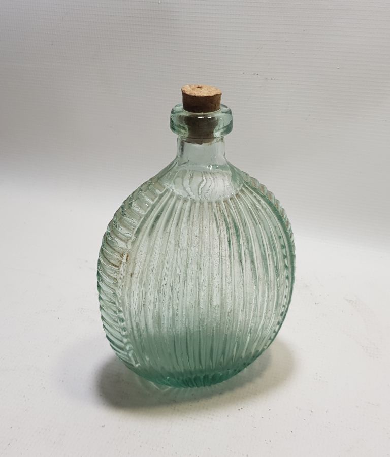 2. DÜNYA SAVAŞI DÖNEMİ ÇOK NADİR ALMAN CAM SUBAY MATARASI