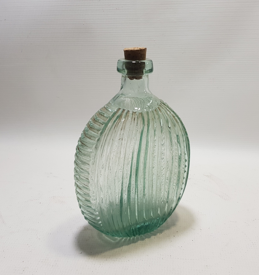 2. DÜNYA SAVAŞI DÖNEMİ ÇOK NADİR ALMAN CAM SUBAY MATARASI