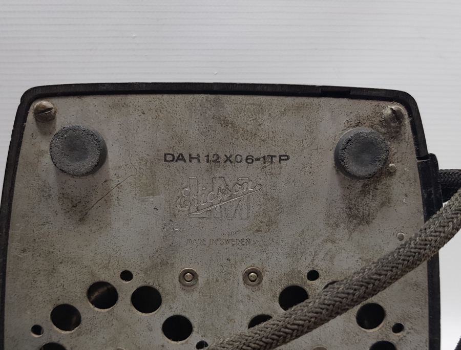 İSVİÇRE YAPIMI OSMANLI DÖNEMİ NADİR YANDAN ÇEVİRMELİ TELEFON