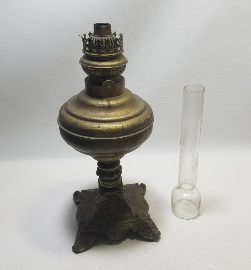 OSMANLI DÖNEMİ KABARTMA İŞÇİLİKLİ NADİR GAZ LAMBASI