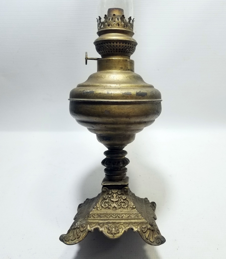 OSMANLI DÖNEMİ KABARTMA İŞÇİLİKLİ NADİR GAZ LAMBASI