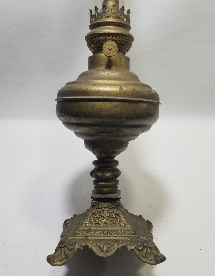 OSMANLI DÖNEMİ KABARTMA İŞÇİLİKLİ NADİR GAZ LAMBASI