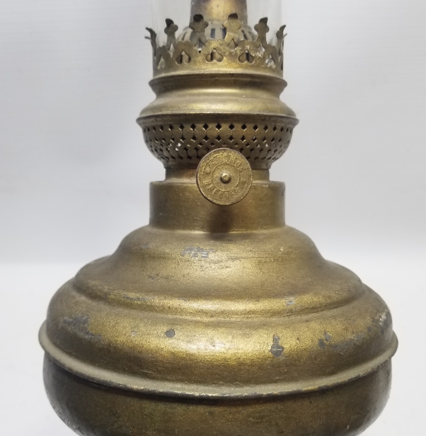 OSMANLI DÖNEMİ KABARTMA İŞÇİLİKLİ NADİR GAZ LAMBASI