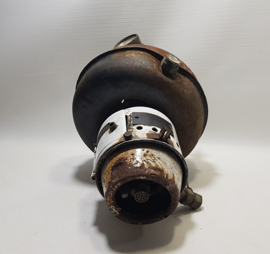 ÜZERİNDE OSMANLICA VE FRANSIZCA ETİKET BULUNAN H. & J. BLUMENTHAL FRERES CONSTANTINOPLE YAZILI NADİR SOKAK LAMBASI