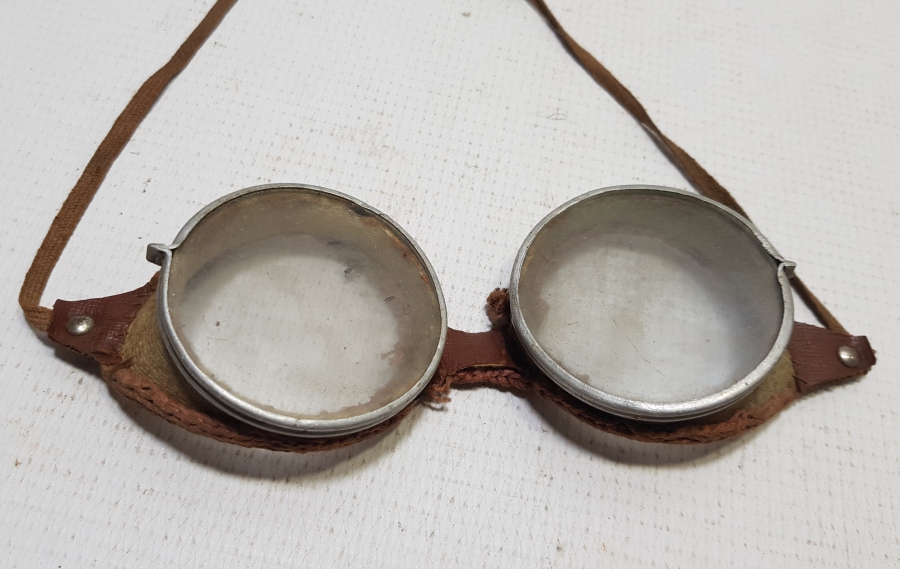 OSMANLI DÖNEMİ EL YAPIMI NADİR PİLOT GÖZLÜĞÜ