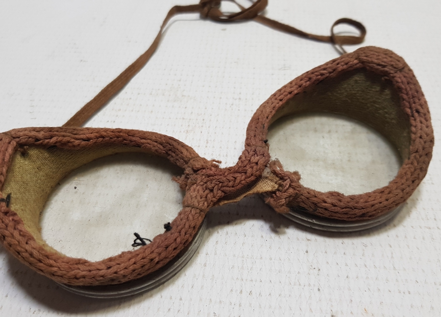 OSMANLI DÖNEMİ EL YAPIMI NADİR PİLOT GÖZLÜĞÜ