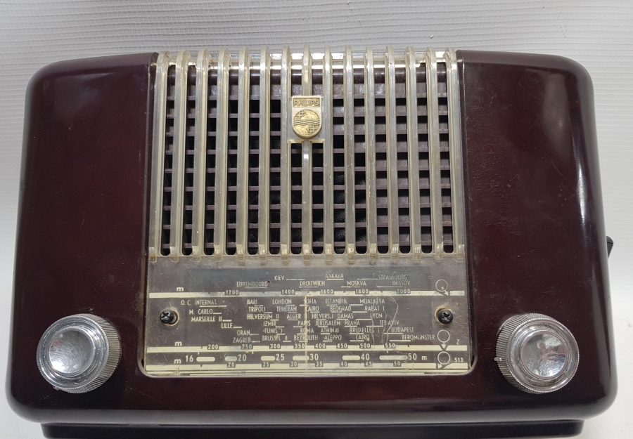 ANTİKA PHILIPS AHŞAP KASA RADYO