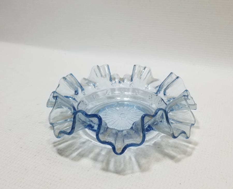 ÇİFT RENKLİ ANTİKA CAM LOKUMLUK