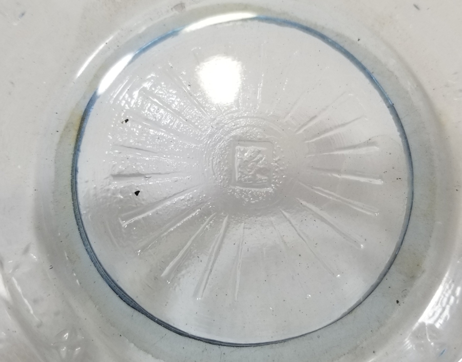 ÇİFT RENKLİ ANTİKA CAM LOKUMLUK