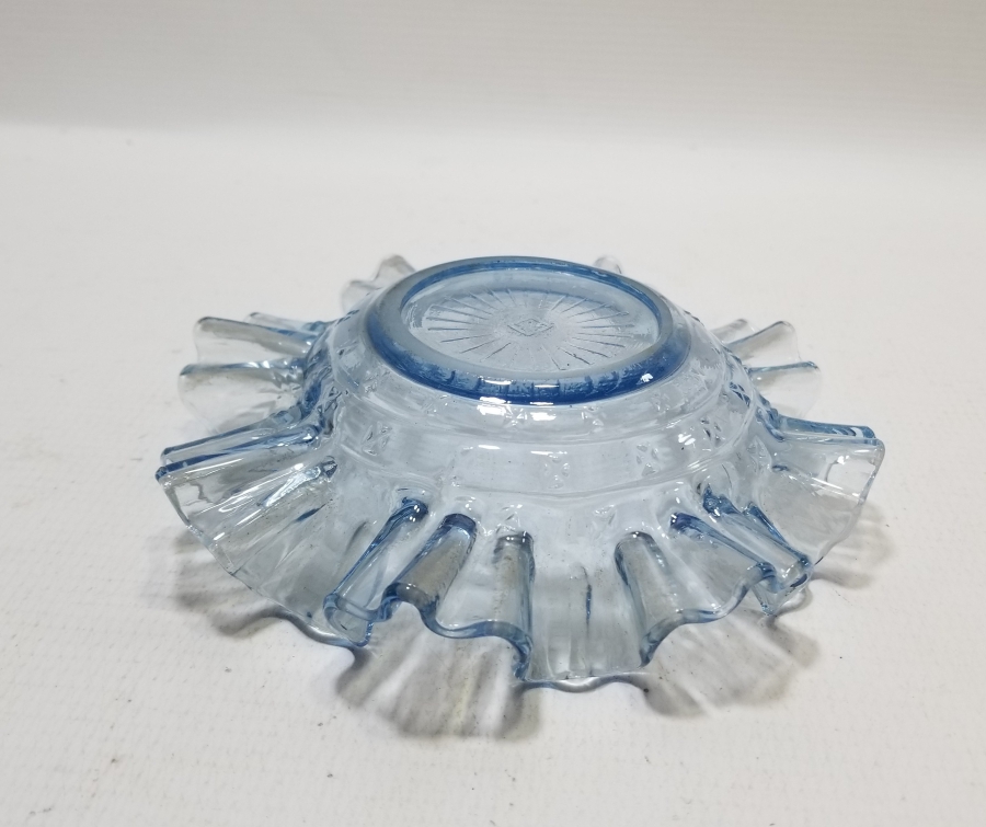 ÇİFT RENKLİ ANTİKA CAM LOKUMLUK