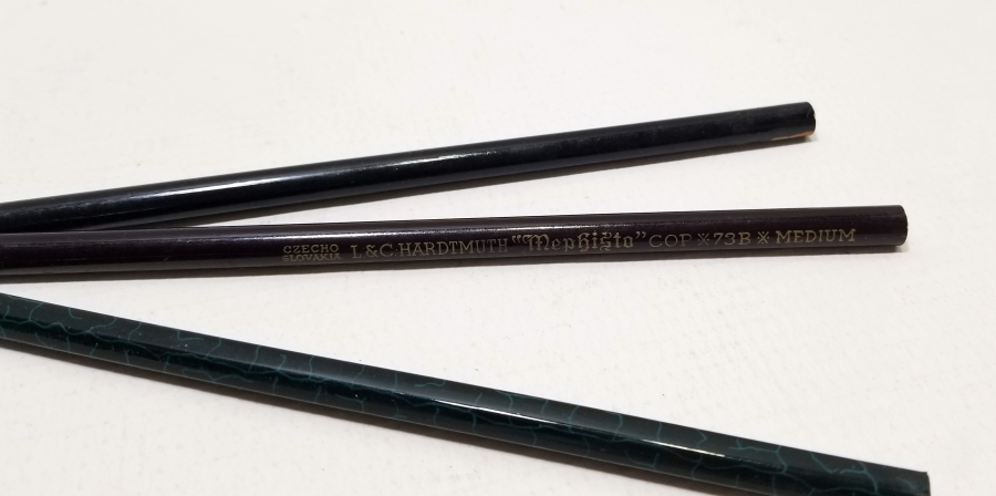 CUMHURİYET BAŞLARI 3 ADET ANTİKA KURŞUN KALEM