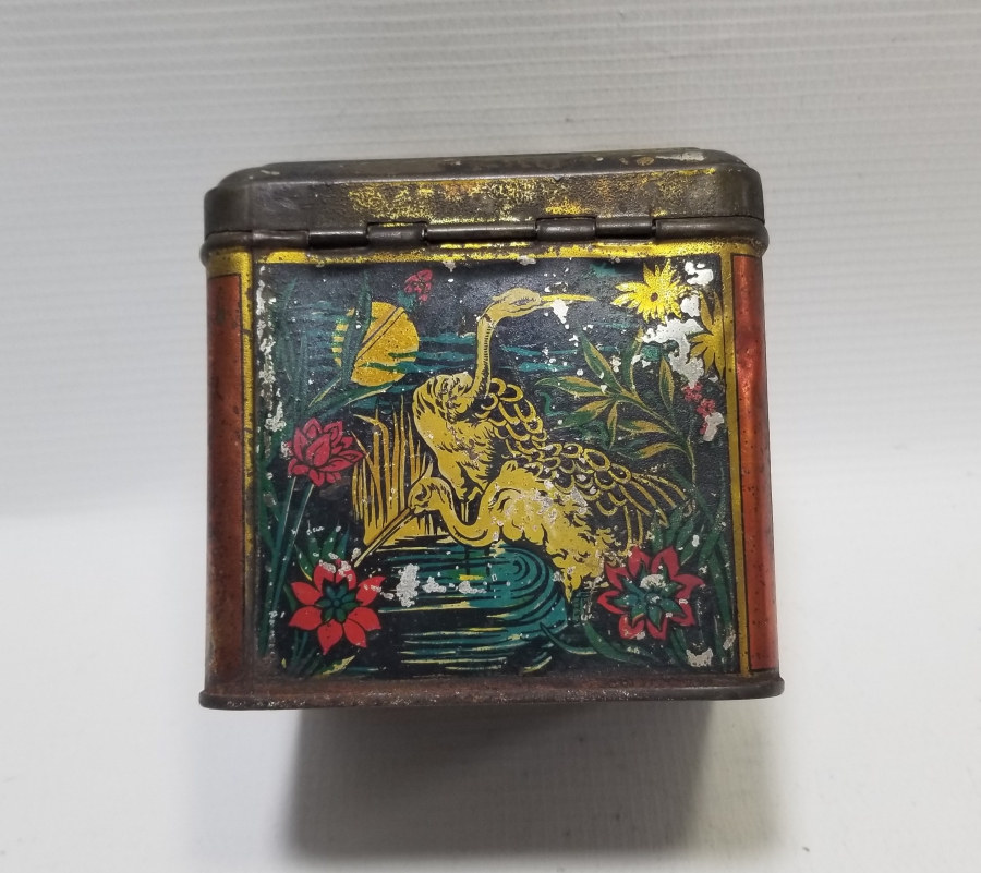 ORİJİNAL ETİKETİYLE OSMANLI DÖNEMİ NADİR ÇAY KUTUSU