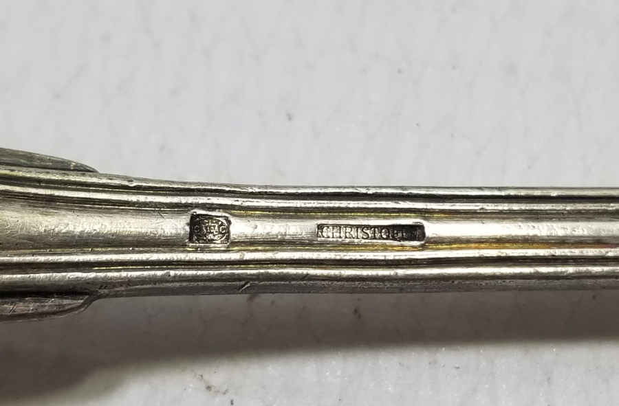 CRISTOFFLE MARKA GÜMÜŞ KAPLAMA ANTİKA KAŞIK