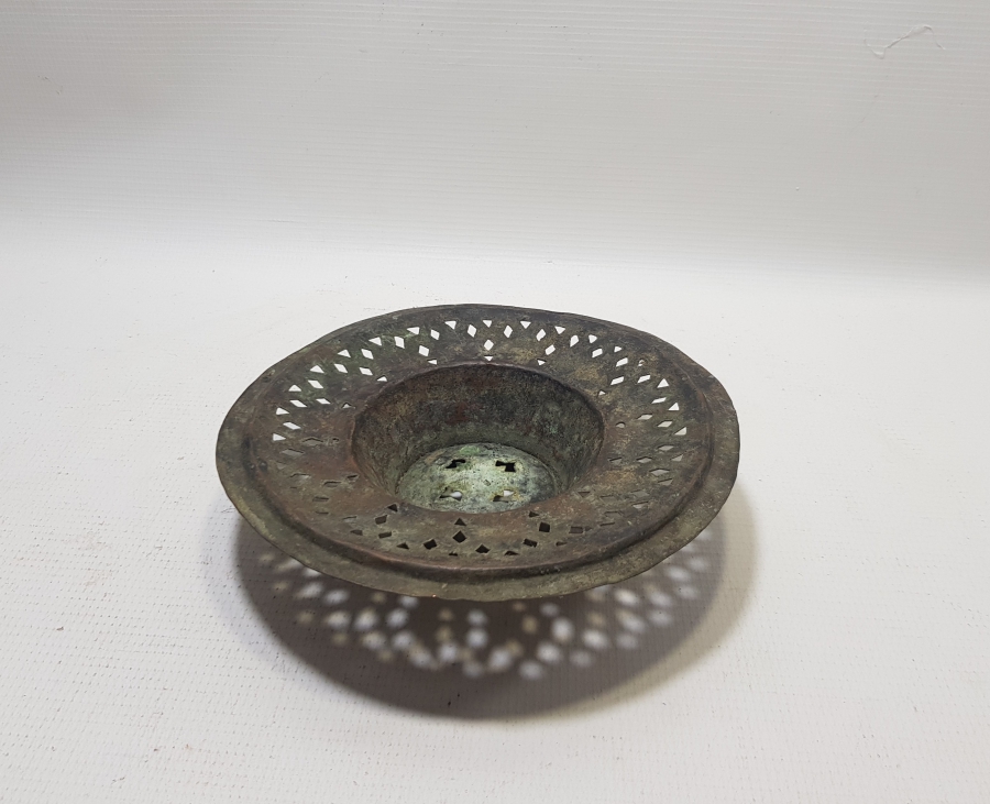 OSMANLI DÖNEMİ EL YAPIMI İBRİK SÜZGECİ