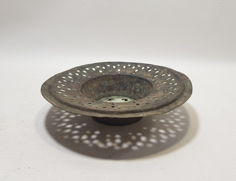 OSMANLI DÖNEMİ EL YAPIMI İBRİK SÜZGECİ