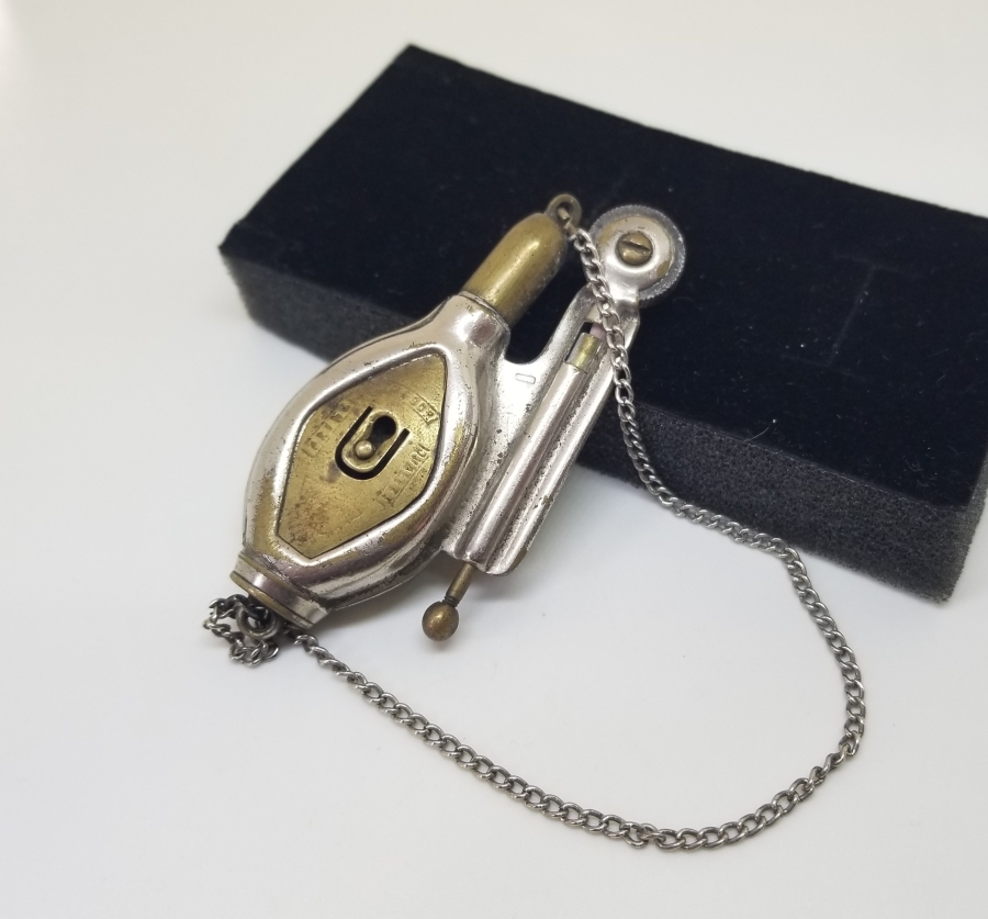 ÜZERİ RÜSUM PULLU NADİR OSMANLI DÖNEMİ SUBAY ÇAKMAĞI