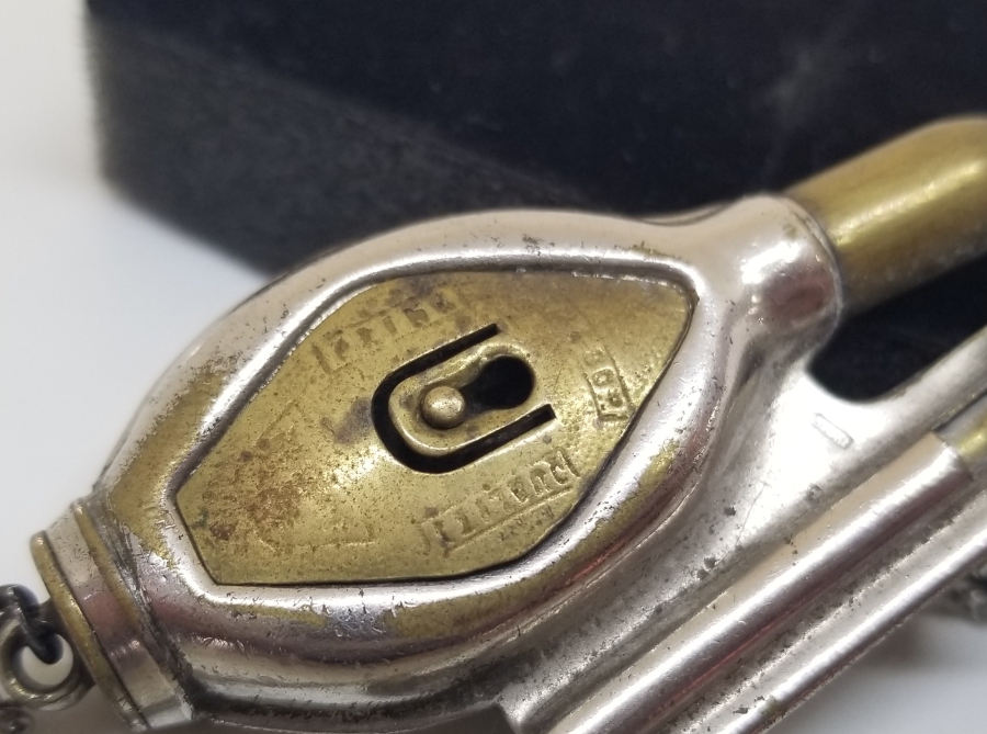 ÜZERİ RÜSUM PULLU NADİR OSMANLI DÖNEMİ SUBAY ÇAKMAĞI