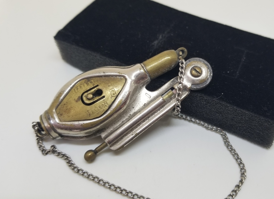 ÜZERİ RÜSUM PULLU NADİR OSMANLI DÖNEMİ SUBAY ÇAKMAĞI