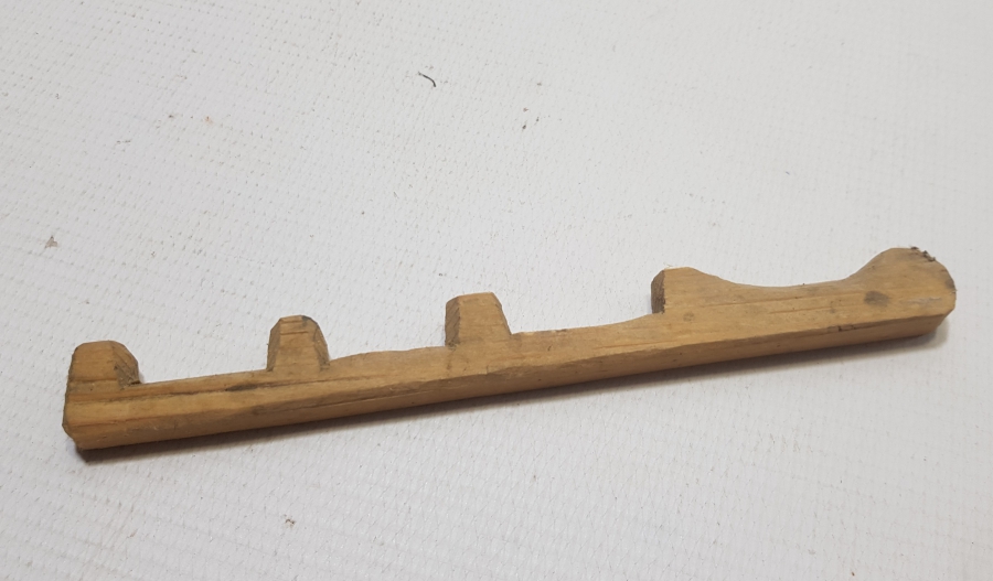 OSMANLI DÖNEMİ EL YAPIMI AHŞAP AMBAR KİLİDİ ANAHTARI