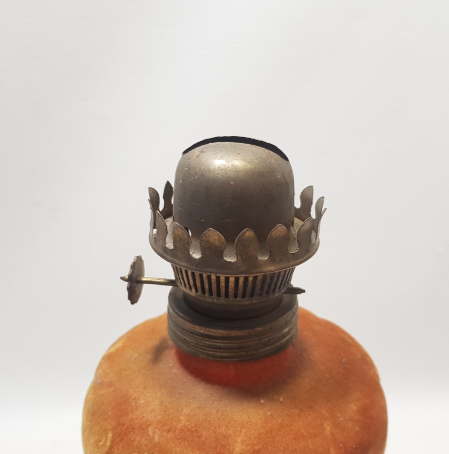 BURGULU MODEL ANTİKA GAZ LAMBASI