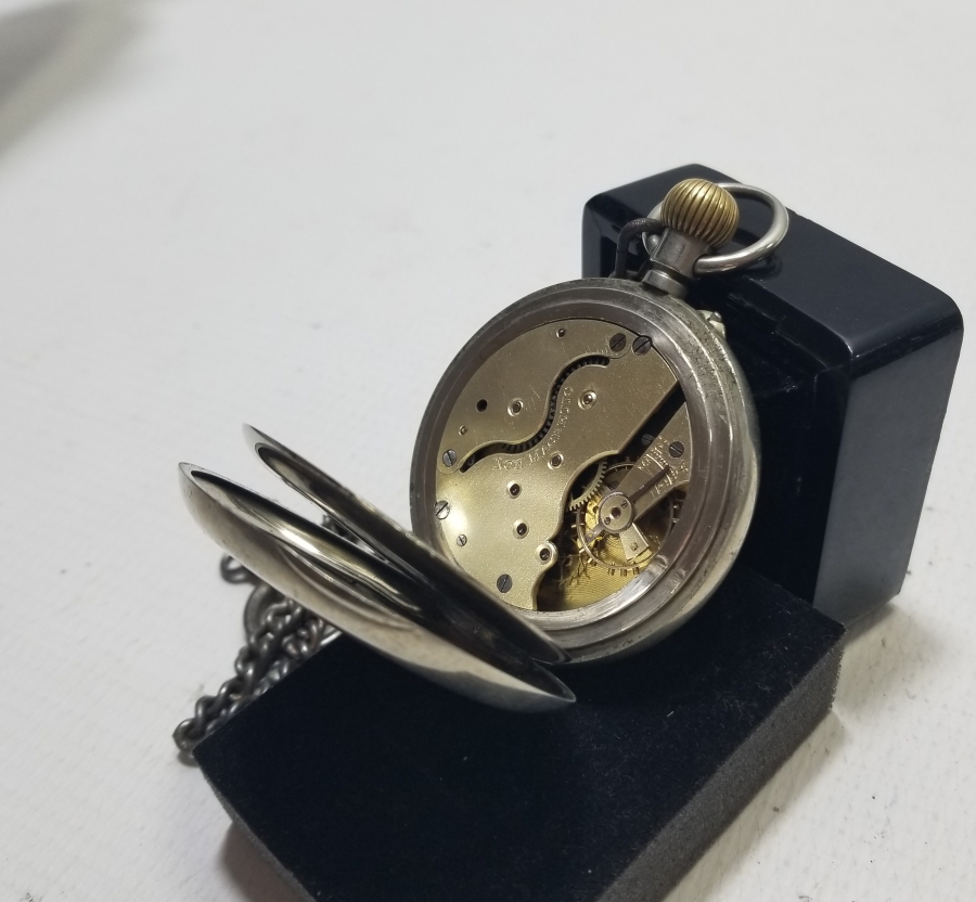 ORİJİNAL KÖSTEĞİYLE OSMANLI DÖNEMİ CEP SAATİ