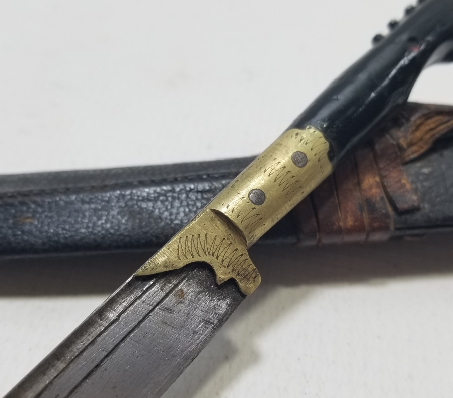 ORİJİNAL KININDA SAPI KABARALI KARADENİZ YAPIMI KABADAYI KOLTUKALTI KAMASI