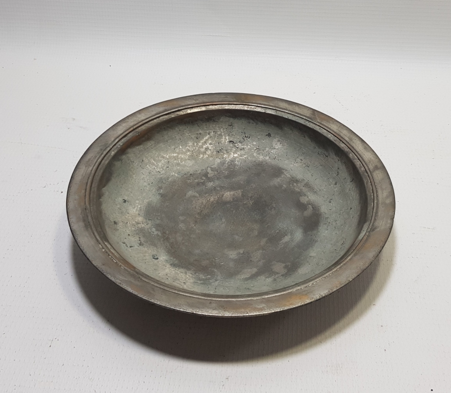 OSMANLI DÖNEMİ BÜYÜK BOY BRONZ TABAK