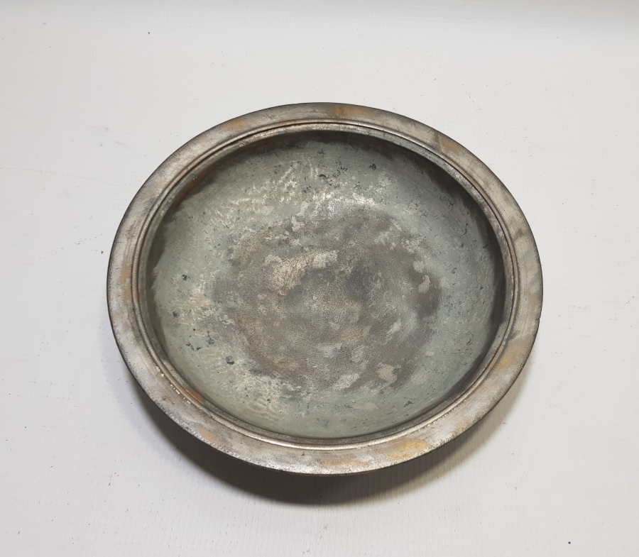 OSMANLI DÖNEMİ BÜYÜK BOY BRONZ TABAK