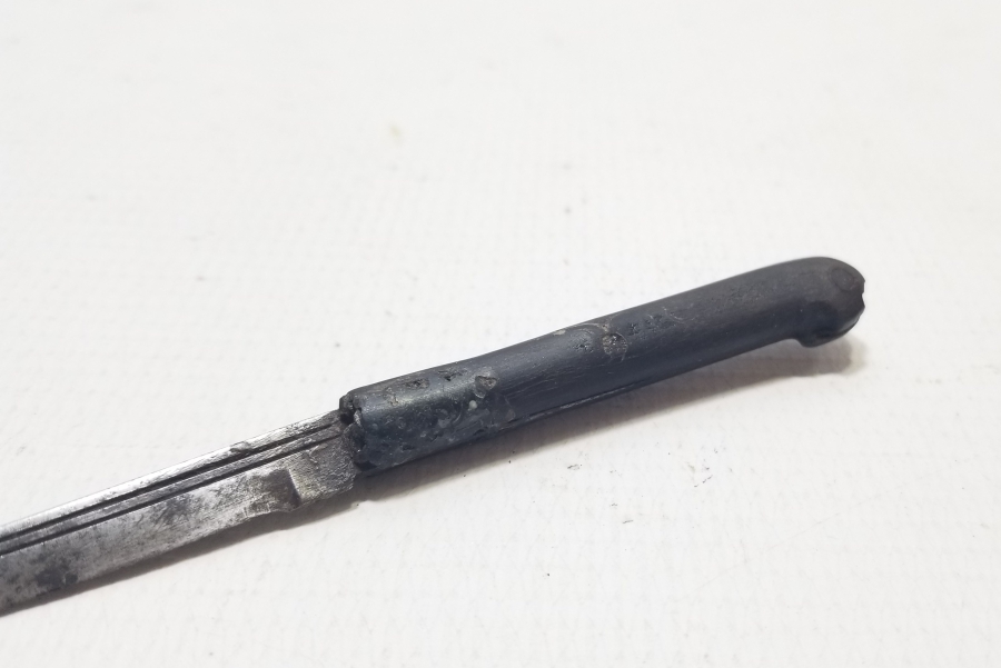 OSMANLI DÖNEMİ KARADENİZ YAPIMI NADİR YILAN DİLLİ ÇİZME KAMASI