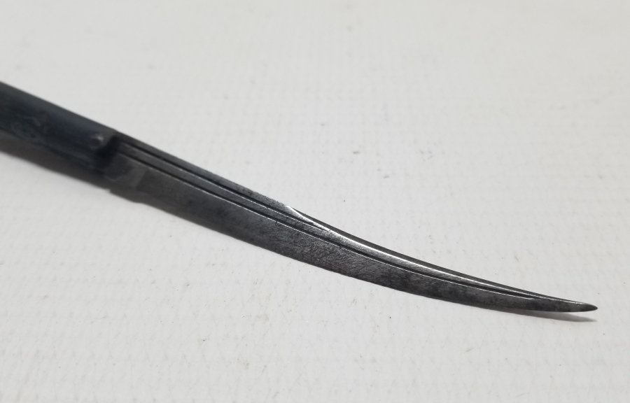 OSMANLI DÖNEMİ KARADENİZ YAPIMI NADİR YILAN DİLLİ ÇİZME KAMASI