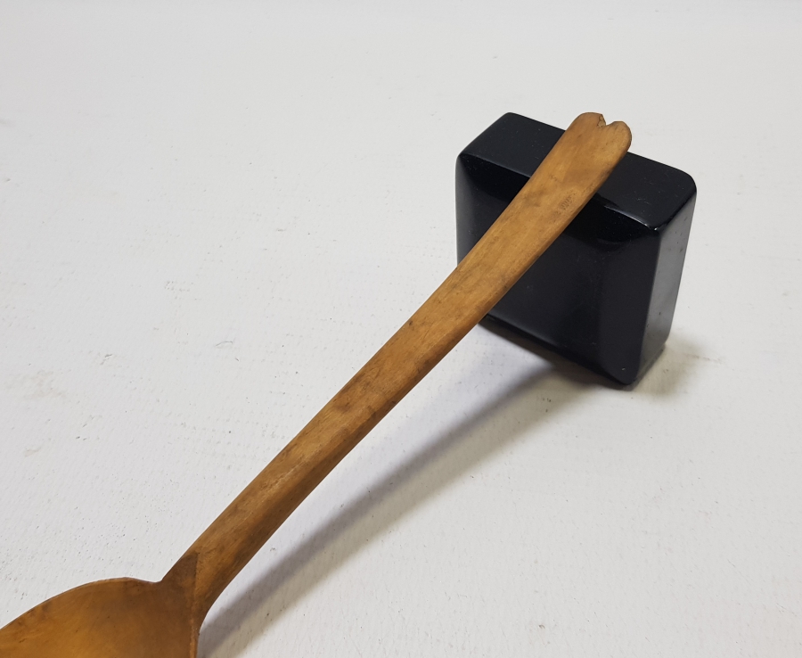 OSMANLI DÖNEMİ EL OYMA TAHTA KAŞIK