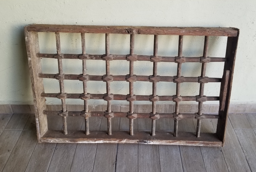 EL YAPIMI OSMANLI DÖNEMİ AHŞAP KONAK PENCERESİ