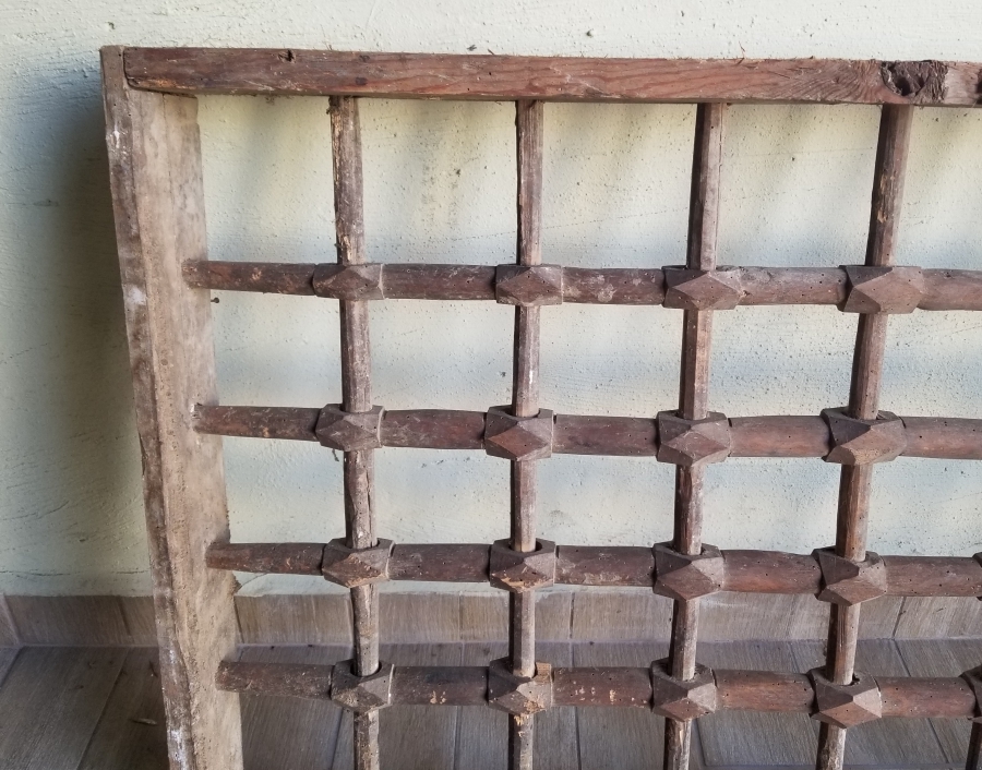 EL YAPIMI OSMANLI DÖNEMİ AHŞAP KONAK PENCERESİ