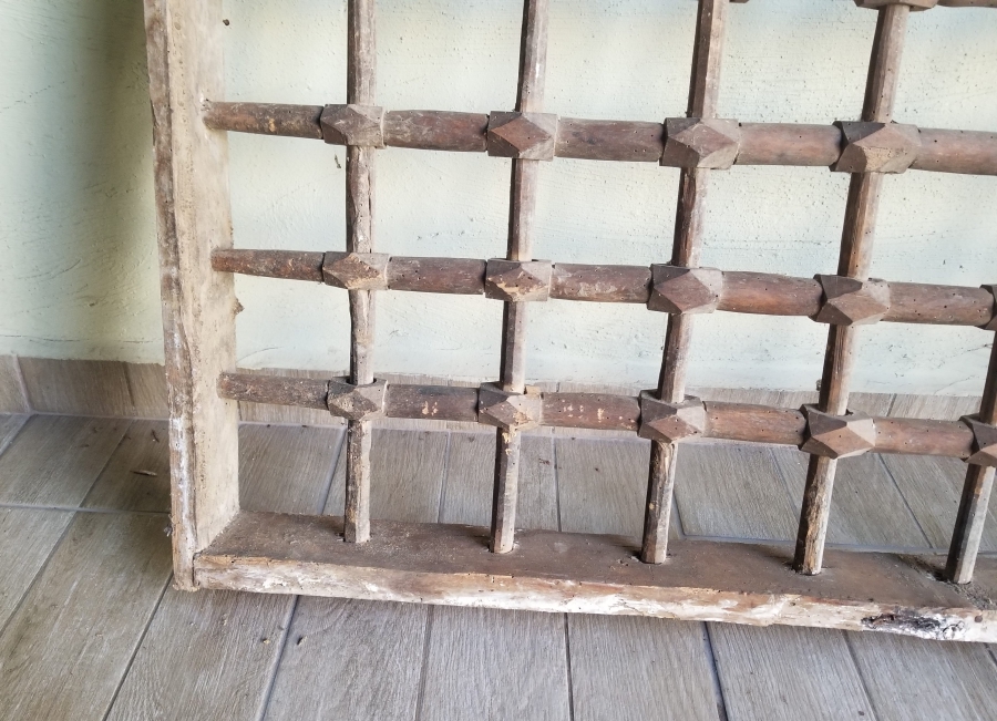 EL YAPIMI OSMANLI DÖNEMİ AHŞAP KONAK PENCERESİ