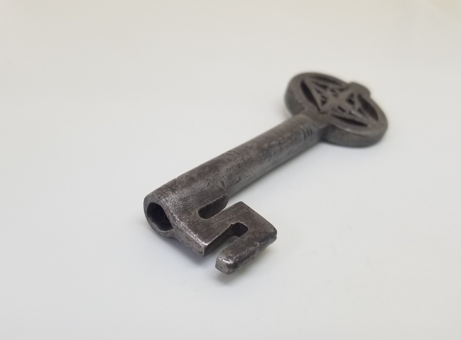 OSMANLI DÖNEMİ NADİR TİPTE SAPI GİZLİ HAÇLI KAYSERİ İŞİ ANAHTAR