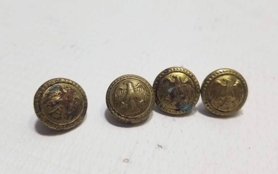 ANTİKA HAVACI SUBAY DÜĞMELERİ LOTU