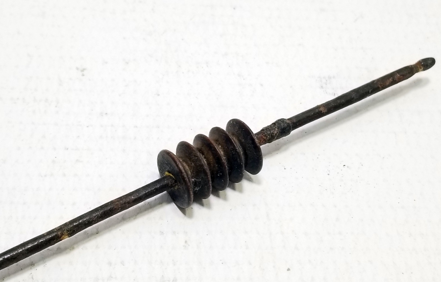 OSMANLI DÖNEMİ NADİR TİPTE ÜST KISMI BOYNUZ RUFAİ ŞİŞİ