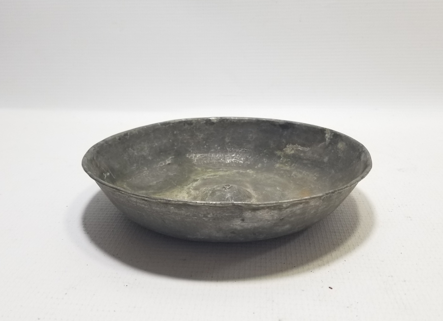 OSMANLI DÖNEMİ HEM KAPAK HEM KASE OLABİLEN BAKIR SEFER TASI KAPAĞI