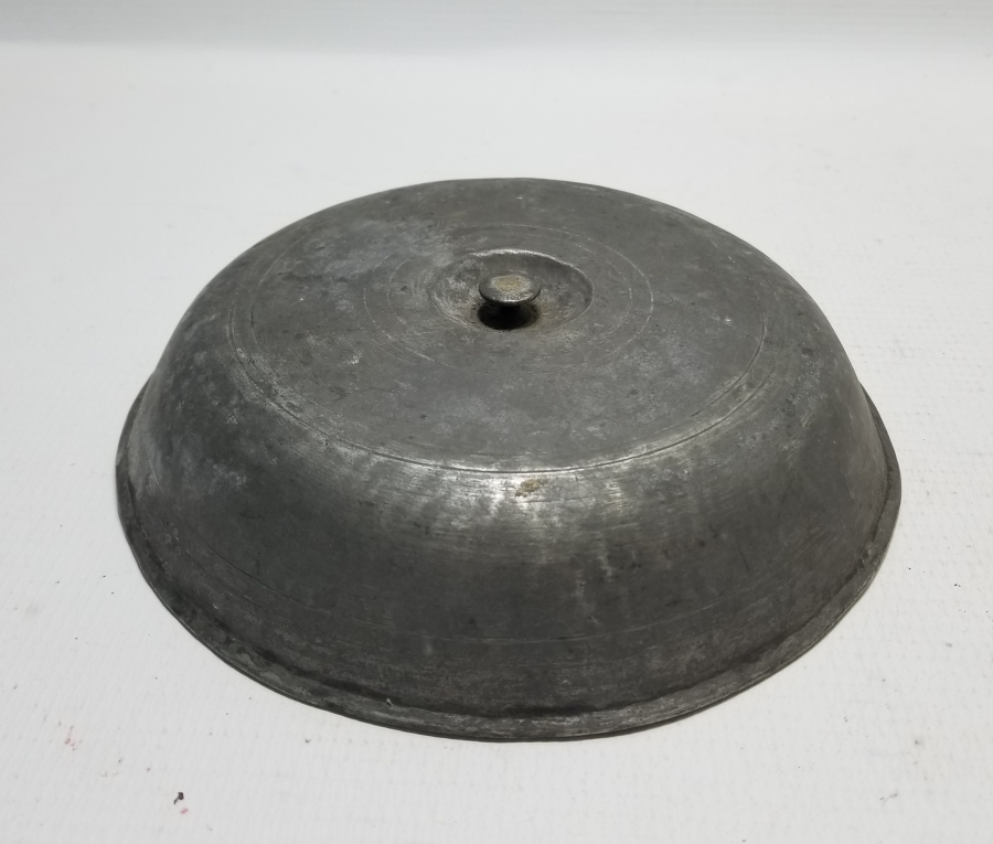 OSMANLI DÖNEMİ HEM KAPAK HEM KASE OLABİLEN BAKIR SEFER TASI KAPAĞI