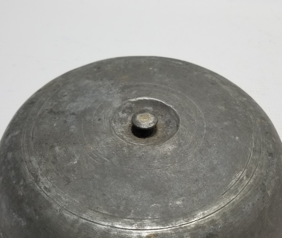 OSMANLI DÖNEMİ HEM KAPAK HEM KASE OLABİLEN BAKIR SEFER TASI KAPAĞI