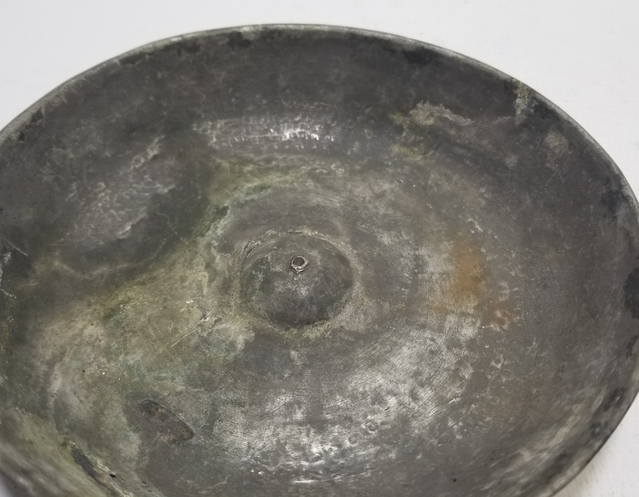 OSMANLI DÖNEMİ HEM KAPAK HEM KASE OLABİLEN BAKIR SEFER TASI KAPAĞI