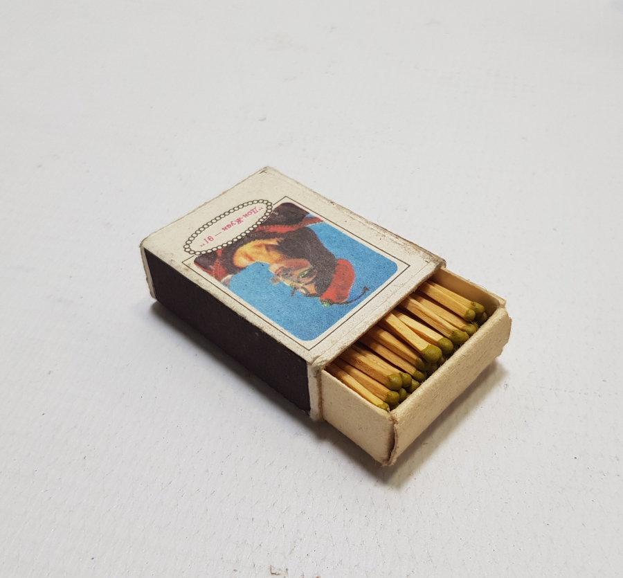 OSMANLI DÖNEMİ İÇİ DOLU KİBRİT KUTUSU