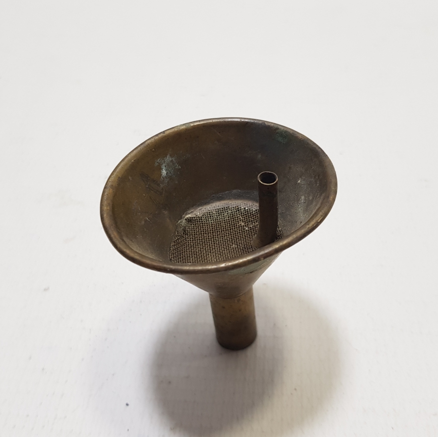 OSMANLI DÖNEMİ NADİR TİPTE EL YAPIMI SÜZGEÇLİ HUNİ