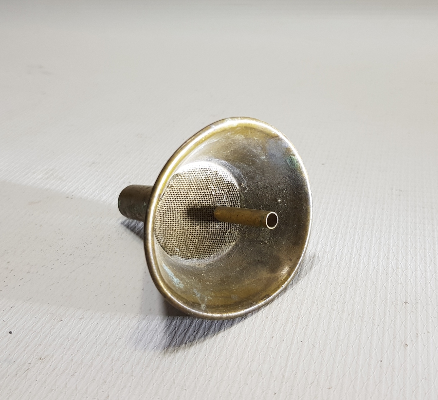 OSMANLI DÖNEMİ NADİR TİPTE EL YAPIMI SÜZGEÇLİ HUNİ