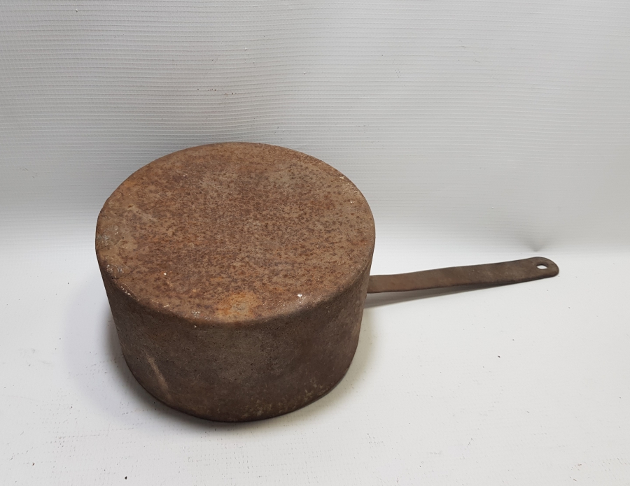 OSMANLI DÖNEMİ EL YAPIMI NADİR TİPTE KAVURMA TAVASI