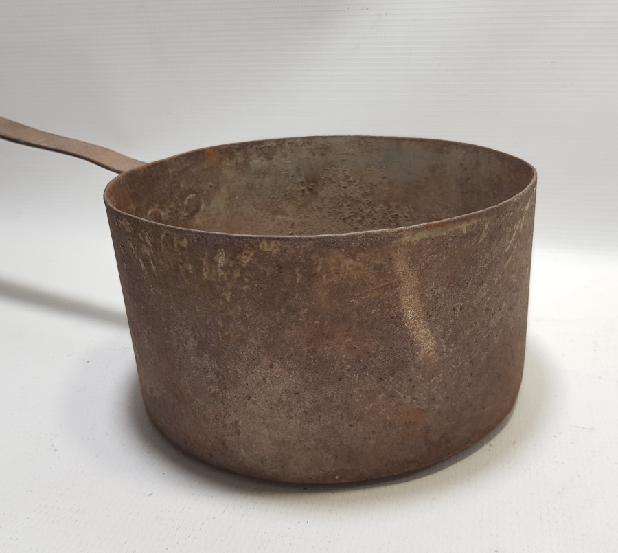 OSMANLI DÖNEMİ EL YAPIMI NADİR TİPTE KAVURMA TAVASI