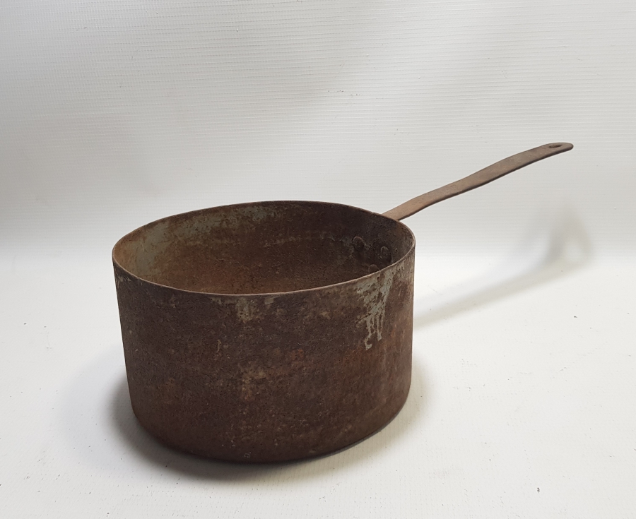 OSMANLI DÖNEMİ EL YAPIMI NADİR TİPTE KAVURMA TAVASI